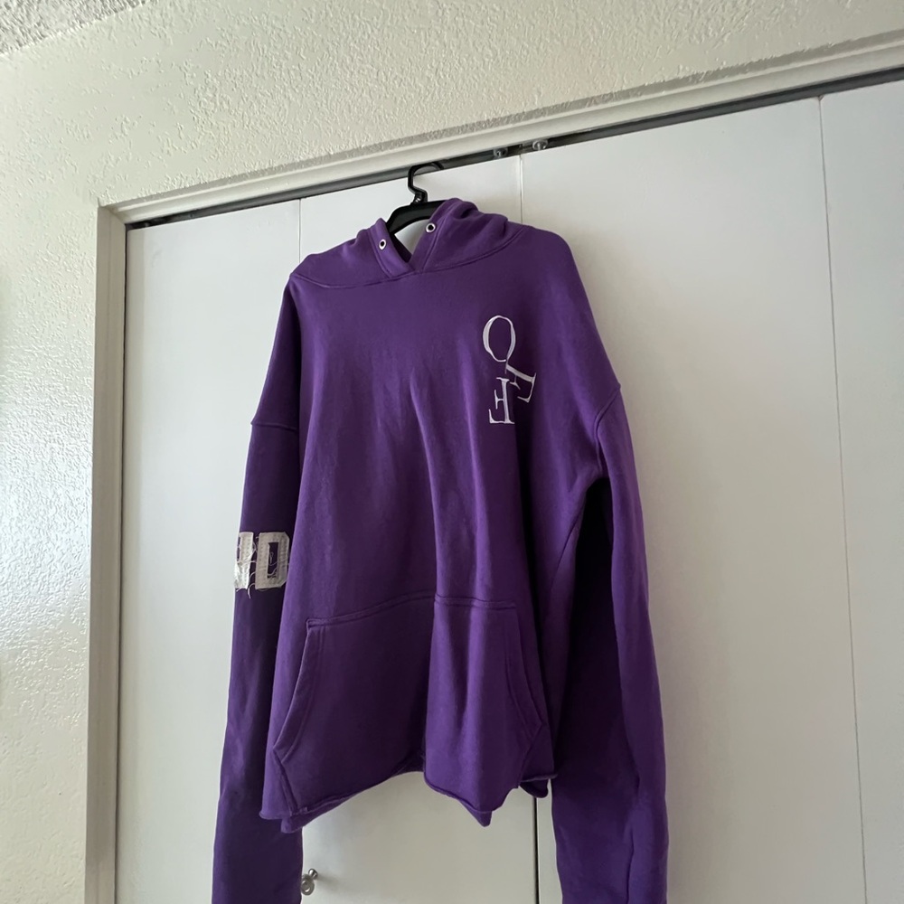 Offline Brand Purple Hoodie